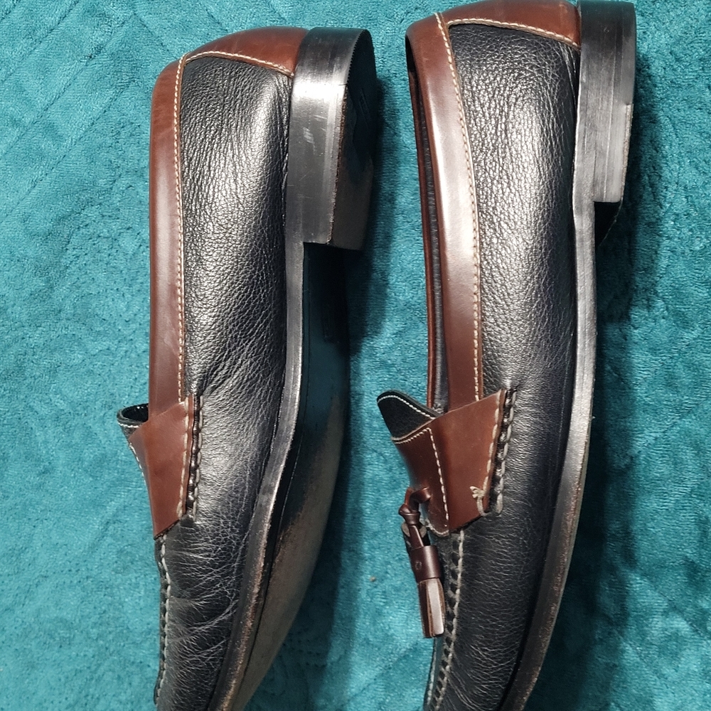 Cole Haan Men's Loafers - Tassel - Black & Brown - Size 11 Used - Picture 6 of 11